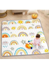 Funsland Krabbelteppich | multicolore | Regenbogen