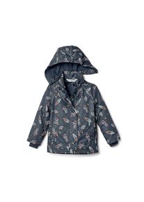 Tchibo - Gyerek termo esőkab&aacute;t - uniszex - m&eacute;ret 98/104 - k&eacute;k/mint&aacute;s