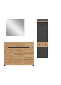 Vestiaire combin&eacute; 3 &eacute;l&eacute;ments GOBA