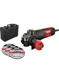 Skil, Winkelschleifer, AG1E9132GA Winkelschleifer 125mm 850W im Koffer + 3 Schleifscheiben (125 mm)