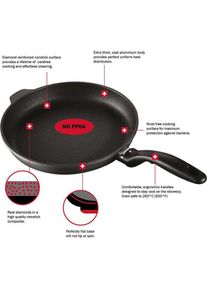 Swiss Diamond XDClassic, Pfanne + Kochtopf, Schwarz