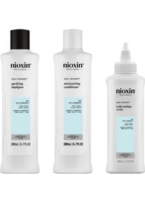 Nioxin, Kopfhautpflege, Niox Scalp Recovery Kit - 200ml + 200ml + 100ml (500 ml)