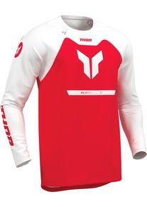 Thor Ridemode Menace, maillot , couleur: Rouge/Blanc , taille: 3XL