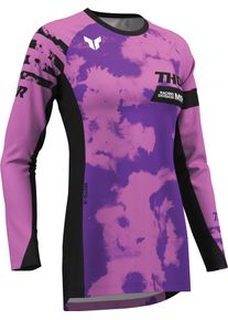 Thor Launchmode Bleach, maglia donna , colore: Nero/Fucsia/Lilla , dimensione: XS