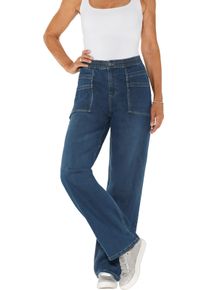 Dames Jeans met wijde pijpen blue-stonewashed Maat 24