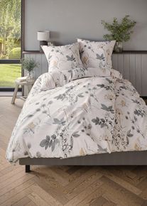 bonprix Pościel z batystu, beżowy, 1x 80/80 cm, 1x 135/200 cm