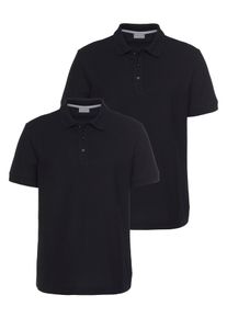 Poloshirt Eastwind, Herren, Gr. 3XL (64/66), schwarz, Piqu&eacute;, Obermaterial: 100% Baumwolle, unifarben, Basic, bequem, Shirts Poloshirt, Kurzarm, f&uuml;r vielseitige Outfits, aus 100% Baumwolle, Topseller