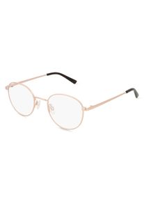 Fielmann OU 001 CL okulary unisex | Oprawka: Pełnoramkowe, Panto, Złoty