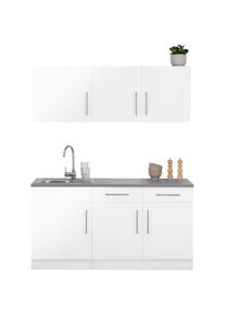 Wiho-K&uuml;chen wiho K&uuml;chen Pantryk&uuml;che &raquo;Cali&laquo; ohne E-Ger&auml;te, Breite 160 cm