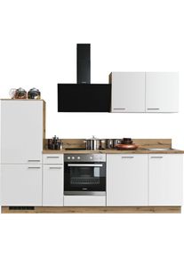 KOCHSTATION K&uuml;chenzeile &raquo;KS-Scafa, vormontiert, mit h&ouml;henverstellbaren F&uuml;&szlig;en, vormontiert, mit&laquo; Soft-Close, wahl. mit E-Ger&auml;ten inkl. Geschirrsp&uuml;ler, 