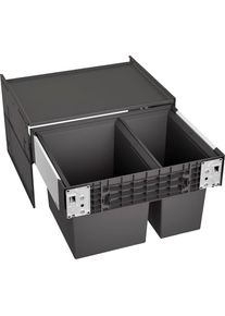 Blanco M&uuml;lltrennsystem &raquo;Select II 60/2&laquo; 2 Beh&auml;lter Kunststoff, Stahlblech, 600 mm Untermass