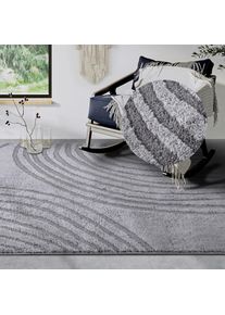 ELLE DECORATION Designteppich &raquo;Pigment&laquo; rechteckig 18 mm H&ouml;he Hochflor, Shaggy, L&auml;ufer, weich, Langflor, modern, Hoch Tief Effekt