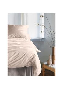 Irisette Bettw&auml;sche &raquo;Premium Satin Bettw&auml;sche Paris&laquo; 2 Stk. tlg. hochwertige Uni Premium Bettw&auml;sche mit Rei&szlig;verschluss, 100% Baumwolle