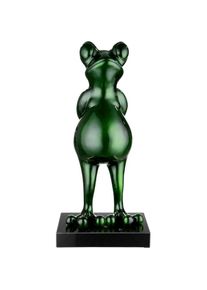Casablanca by Gilde Tierfigur &raquo;Skulptur Frog&laquo; auf Marmorbase