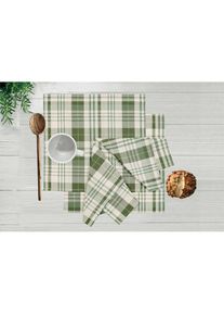 my home Stoffserviette &raquo;Candise&laquo; Check Muster