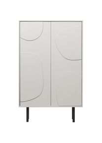 Woood Stauraumschrank &raquo;Cadiz&laquo; mit drei B&ouml;den, H 135 cm x B 85 cm