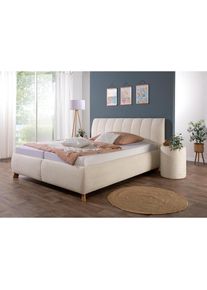 Maintal Polsterbett &raquo;H&uuml;geldorf&laquo; inklusive Bettkasten, in H2, H3 & H4 erh&auml;ltlich, aus Cord-Bezug