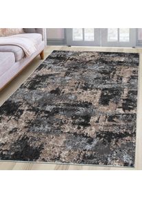 OTTO home Teppich &raquo;Janory, Marmor-Optik&laquo; rechteckig 9 mm H&ouml;he mit besonders weichem Flor, Kurzflor, modernes Design