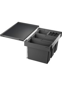 Blanco M&uuml;lltrennsystem &raquo;Flexon II 60/4&laquo; 4 Beh&auml;lter Kunststoff, Stahlblech, 600 mm Untermass