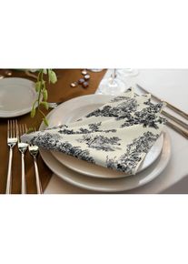 Adam Stoffserviette &raquo;Good Old Days&laquo; GOTS organic, zertifiziert durch CERES 0242Made in Germany