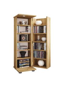 Vcm Media-Regal &raquo;Holz Schrank CD DVD Regal abschlie&szlig;bar Engalo L&laquo;