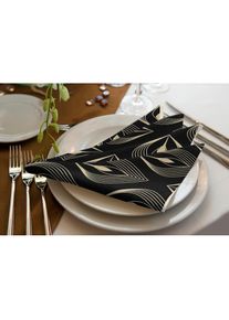 Adam Stoffserviette &raquo;Feathers&laquo; GOTS organic, zertifiziert durch CERES 0242Made in Germany