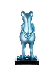 Casablanca by Gilde Tierfigur &raquo;Skulptur Frosch petrol&laquo;