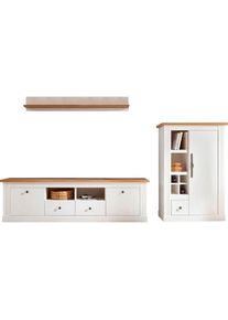 Home Affaire Wohnwand &raquo;Westminster BESTSELLER!&laquo; Set, Lowboard, Kommode, Wandregal, 3 Stk. tlg.
