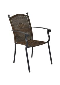 Merxx Gartensessel &raquo;&raquo;Roma&laquo;&laquo; Spar-Set, 2 Stk. tlg. pulverbeschichtetes Aluminiumgestell