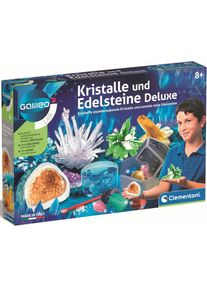 Clementoni Experimentierkasten &raquo;Galileo, Kristalle und Edelsteine Deluxe&laquo; Made in Europe