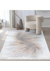 the carpet Teppich &raquo;Mila&laquo; rechteckig 8 mm H&ouml;he moderner Wohnzimmer Teppich elegant gl&auml;nzender Flor