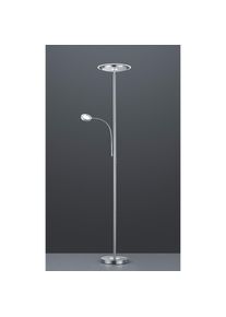 REALITY LEUCHTEN LED Stehlampe &raquo;Ackbar&laquo; LED-Board 1 Stk. Warmwei&szlig; Touchdimmer, Lesearm, Fluterschale kippbar, 1700 Lumen, 3000 Kelvin