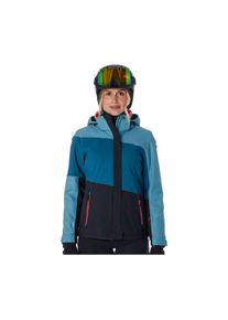 Killtec Skijacke &raquo;KSW 67 WMN SKI JCKT&laquo; Damen Skijacke: wasserdicht, atmungsaktiv, abnehmbare Kapuze blau, Gr&ouml;&szlig;e 46