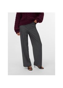 V&eacute;ro Moda Vero Moda Anzughose &raquo;VMTEXAS MW STRAIGHT PANT NOOS&laquo; grau, Gr&ouml;&szlig;e L (40)