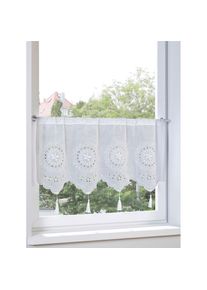 HEINE HOME Scheibengardine Stangendurchzug 1 Stk. tlg.