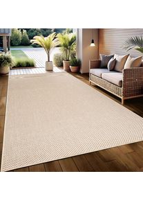 my home Teppich &raquo;Venedig auch als L&auml;ufer erh&auml;ltlich&laquo; rechteckig 4 mm H&ouml;he In- und Outdoor geeignet, Sisal-Optik, Wetterfest & UV-best&auml;ndig