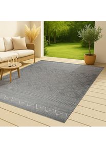 my home Teppich &raquo;Toronto auch als L&auml;ufer erh&auml;ltlich&laquo; rechteckig 3 mm H&ouml;he In- und Outdoor geeignet, Sisal-Optik, Wetterfest & UV-best&auml;ndig, Boho