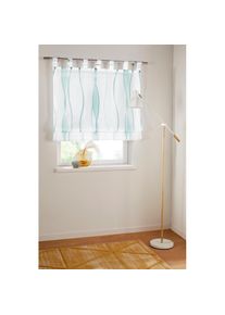 my home Raffrollo &raquo;Dimona&laquo; mit Schlaufen Transparent, Voile, Polyester