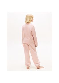 Tommy Hilfiger Underwear Pyjama Set, 2 tlg. f&uuml;r Kinder bis 16 Jahren, reine Baumwolle, Logoschriftzug am Bund rosa, Gr&ouml;&szlig;e 164/170