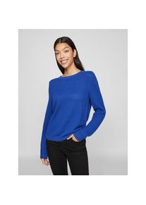 Vila Rundhalspullover &raquo;VIDALO O-NECK L/S KNIT TOP- NOOS&laquo; blau, Gr&ouml;&szlig;e L
