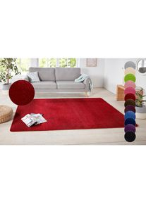 Hanse Home Teppich &raquo;Shashi&laquo; rechteckig 8,5 mm H&ouml;he Kurzflor, Unifarben, L&auml;ufer, weich, Esszimmer, Kinderzimmer, Flur