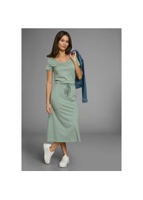 Laura Scott Sommerkleid aus Baumwollmischung mit Modal, Single Jersey Material blau, Gr&ouml;&szlig;e 38