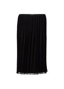 Vera Mont Faltenrock &raquo;Chiffonrock mit Plissee&laquo; schwarz, Gr&ouml;&szlig;e 40