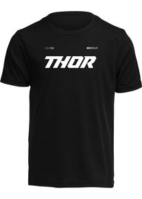 Thor Brave, t-shirt giovani , colore: Nero/Bianco , dimensione: L