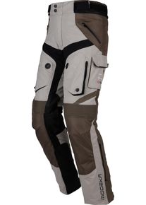 Modeka Panamericana II, textile pants waterproof , color: Beige/Brown , size: Short XXL