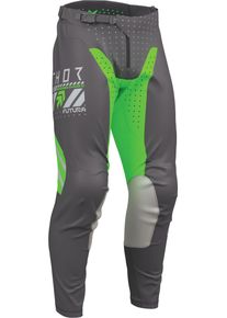 Thor Launchmode Futura, stoffen broek , kleur: Grijs/Neon-Groen , maat: 40