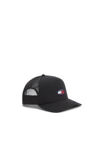Tommy Jeans, Damen, Trucker Cap &raquo;TJM HERITAGE&laquo; Mesh-Einsatz hinten, Black, Black, Cap von Tommy Jeans