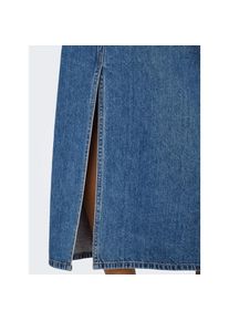 Only, Damen, Jeansrock &raquo;ONLLUMI &ndash; Jeansrock mit R&uuml;ckenschlitz f&uuml;r moderne Looks&laquo; modisch, Denim, regular fit, Baumwolle, Medium Blue Denim, S (36), 