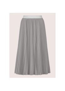 Madeleine Mode MADELEINE, Damen, Midirock &raquo;Plisseerock Eleganter Faltenrock in Midil&auml;nge&laquo;, steingrau, 38, steingrau, Bequeme Passform mit elastischem Bund, 
