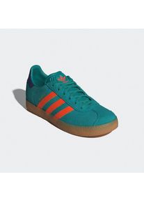 adidas originals, Damen, Sneaker &raquo;GAZELLE&laquo; f&uuml;r Kinder und Jugendliche, Pure Teal / Impact Orange / Collegiate Purple, 38, Pure Teal / Impact Orange / 